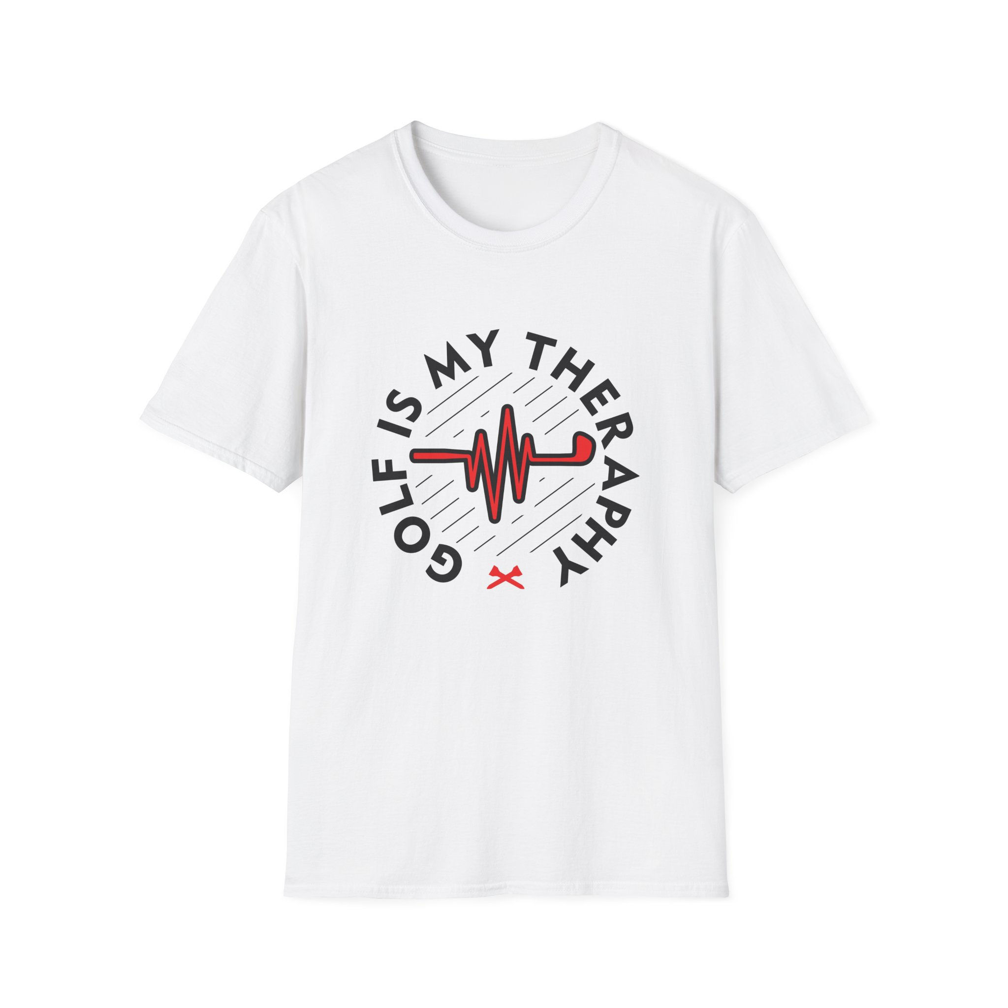 Golf Is My Therapy T-Shirt — Funny Golf Lover Graphic Tee
