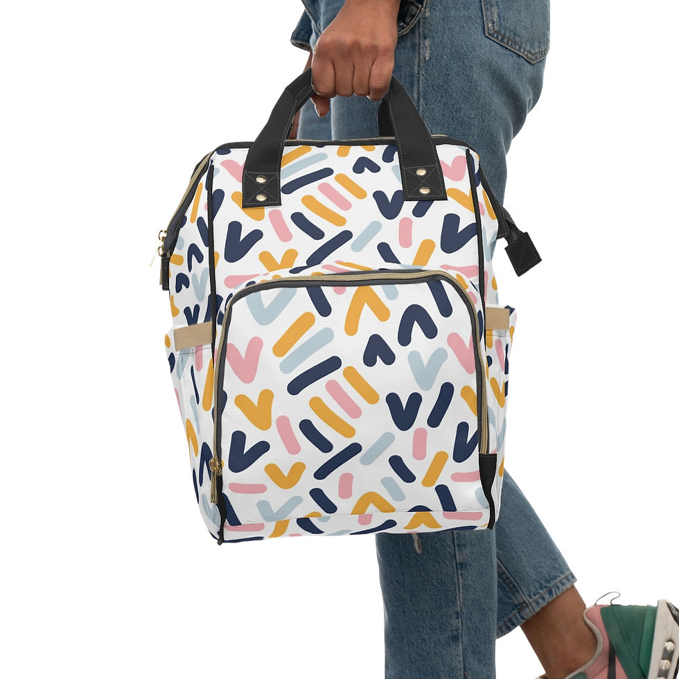 Thumbnail: Multifunctional Diaper Backpack