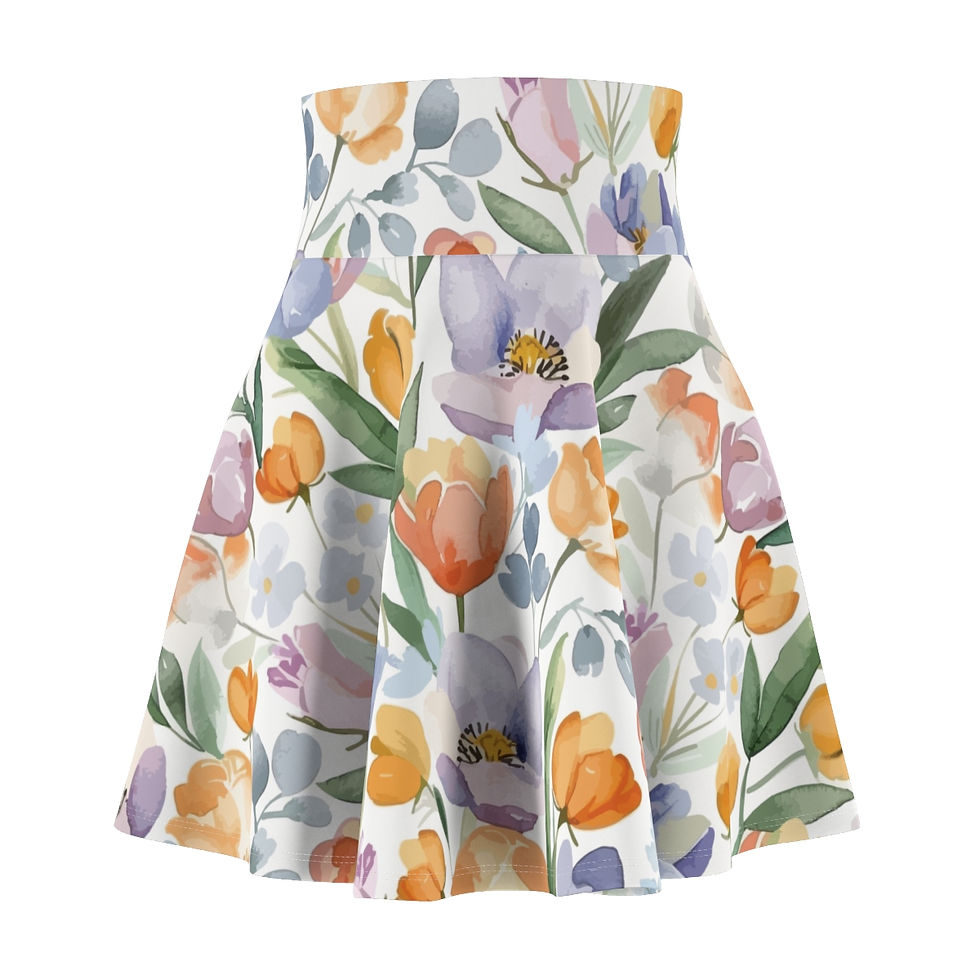 Thumbnail: Women's Skater Skirt (AOP)