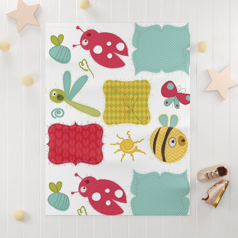 Thumbnail: Soft Fleece Baby Blanket