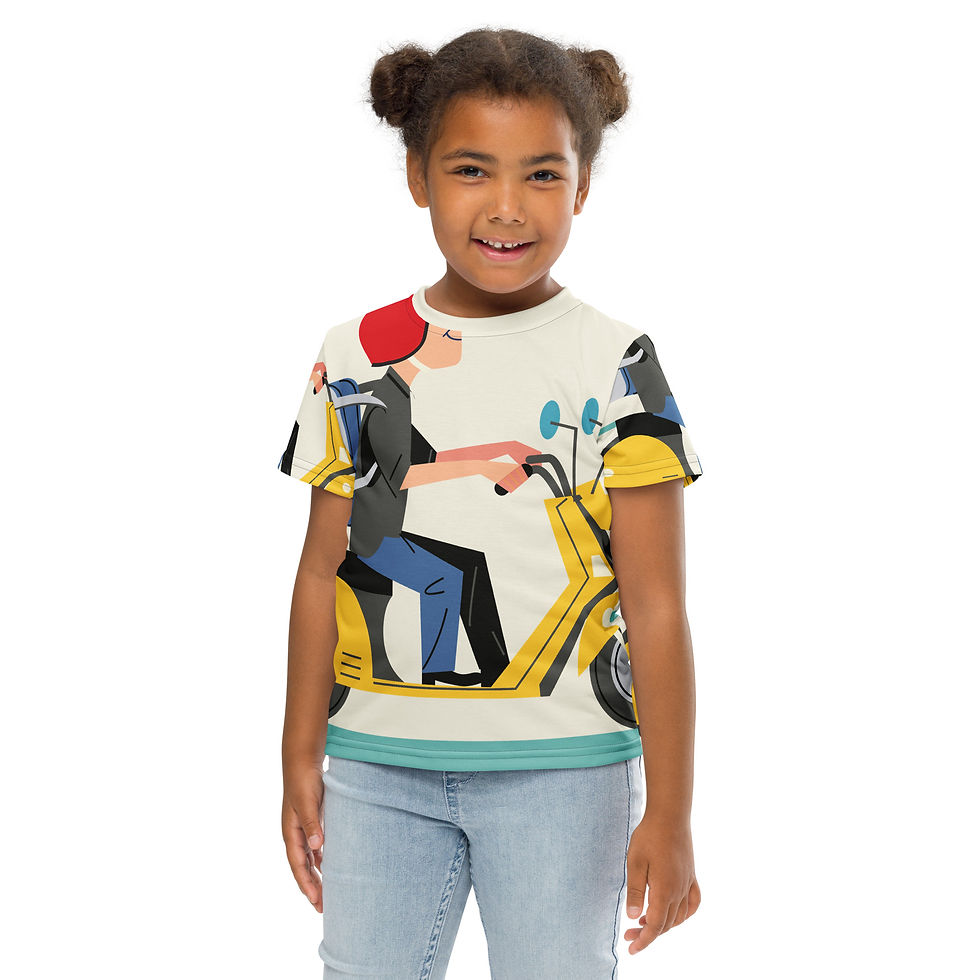 Thumbnail: Kids crew neck t-shirt