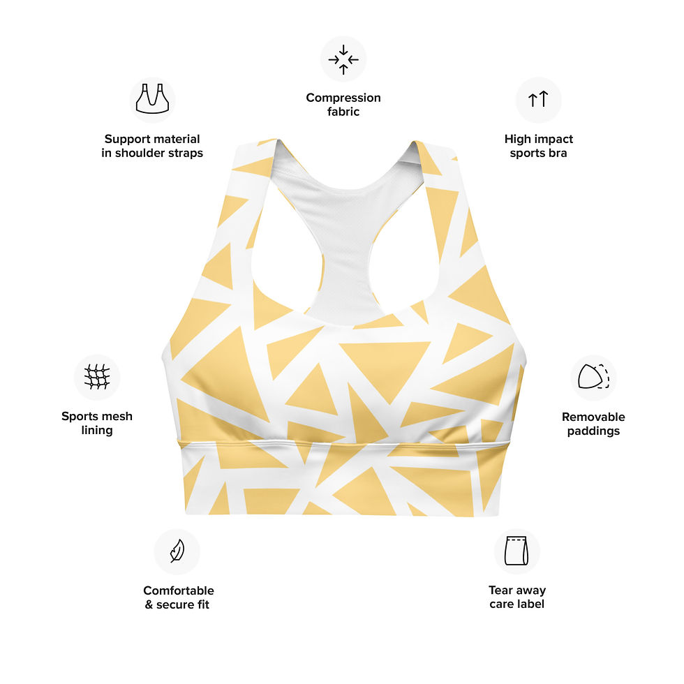 Thumbnail: Longline sports bra