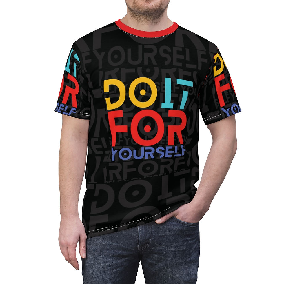 Thumbnail: Unisex Cut & Sew Tee (AOP)