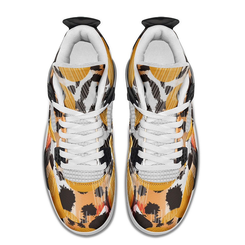 Thumbnail: Unisex Non Slip Lace Up Breathable Fashion Sneakers