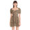 Thumbnail: Puff Sleeve Sweetheart Neck Short Dress