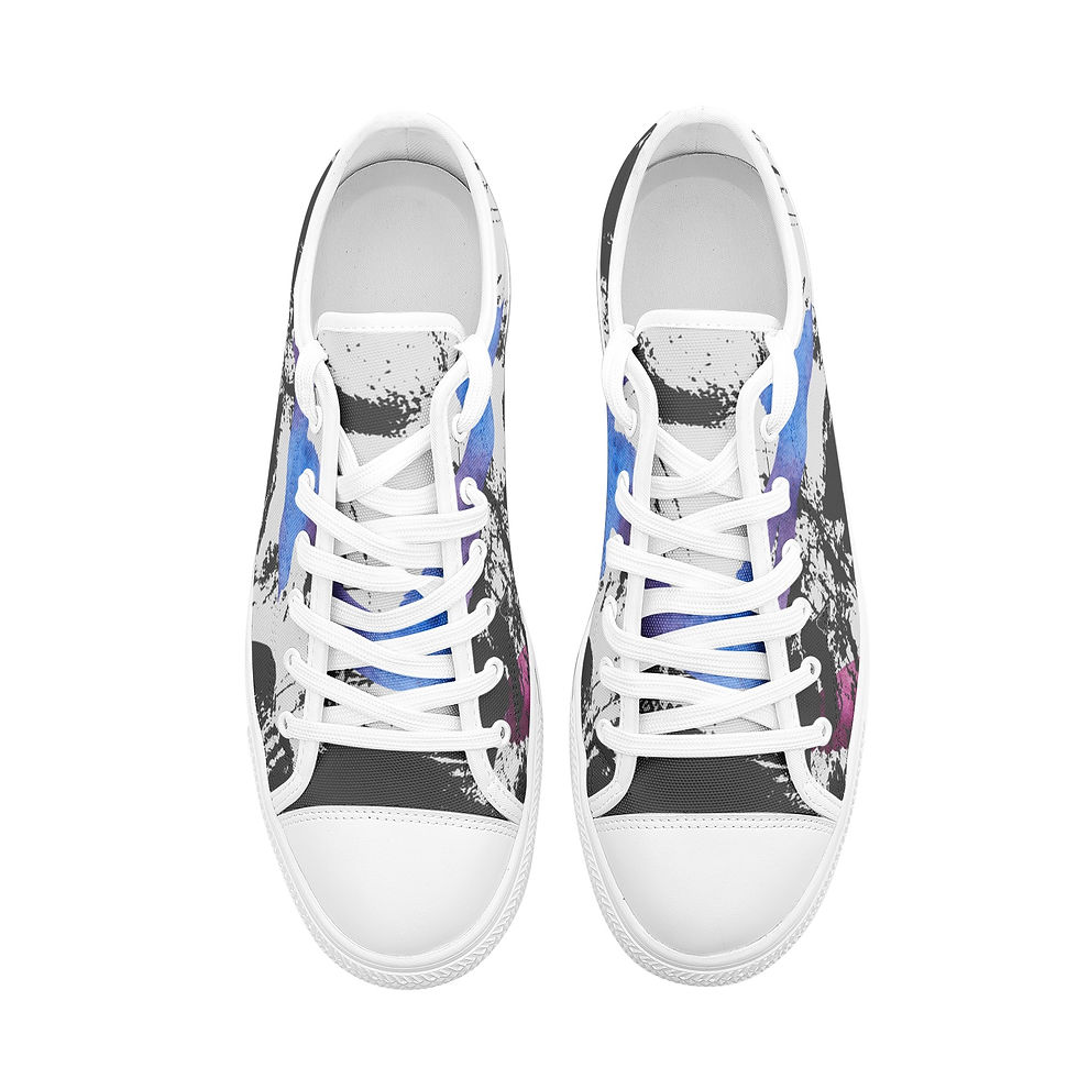 Thumbnail: Unisex Low Top Canvas Shoes