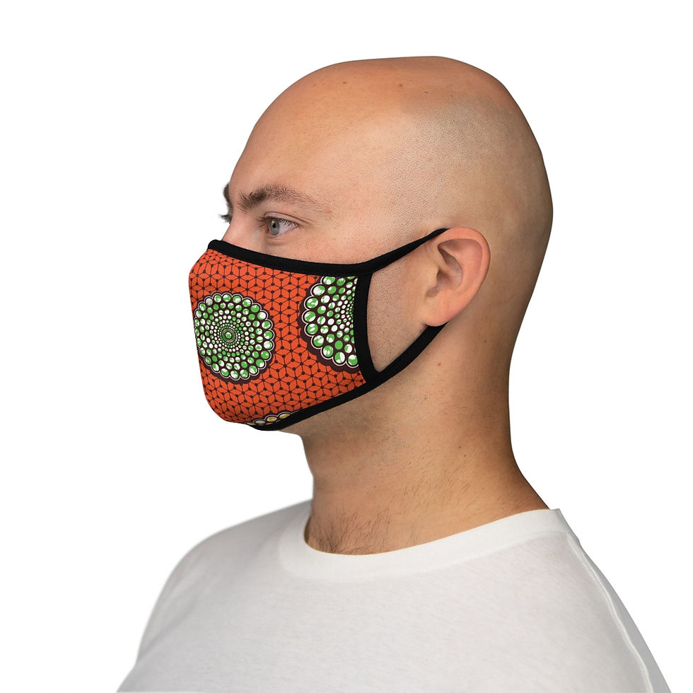 Thumbnail: Fitted Polyester Face Mask