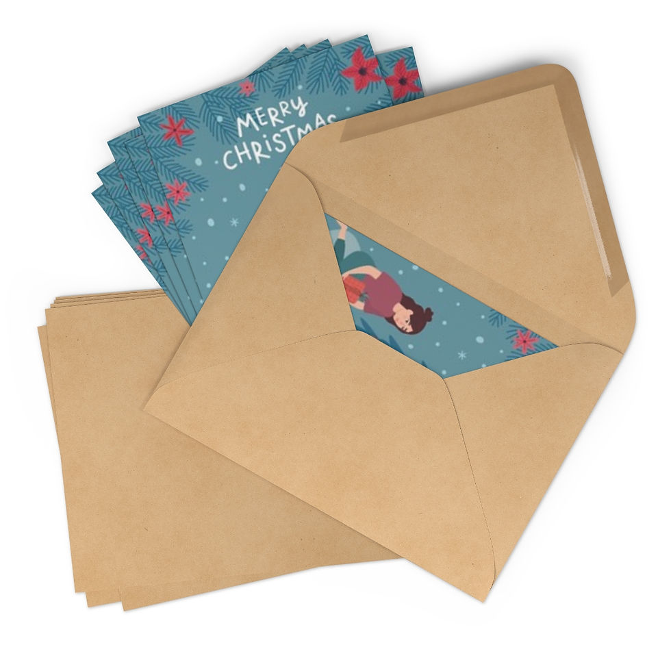 Thumbnail: Greeting Cards (7 pcs)