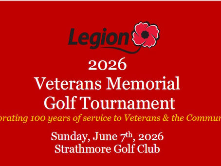 2026 Veterans Memorial Golf Tournament Sponsorship Opportunities