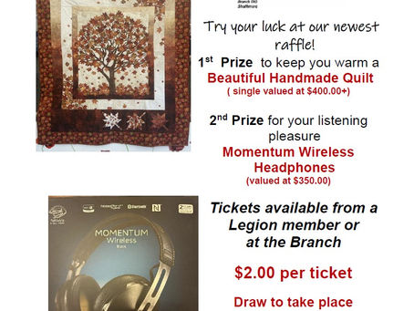 Strathmore Legion Raffles