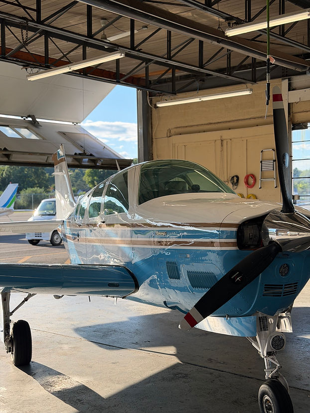 Mirror Like Finish On This Beautiful Aircraft