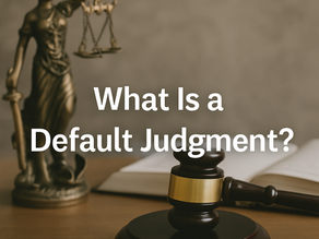 What is a Default Judgment