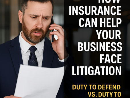 How Insurance Can Help Your Business When Facing Litigation