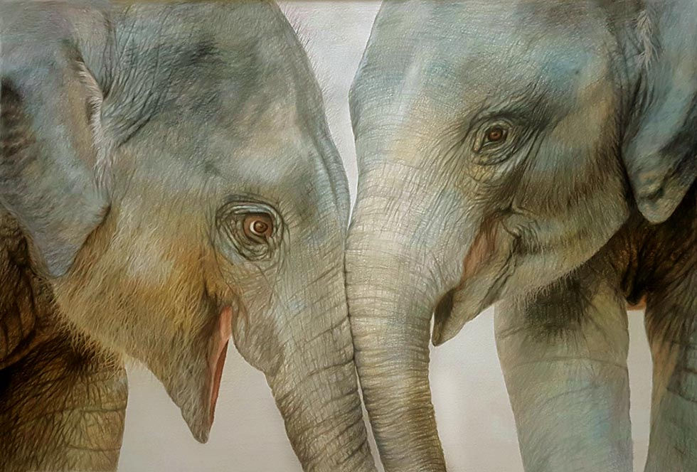 Thumbnail: Best Friends - Signed Limited Edition Print
