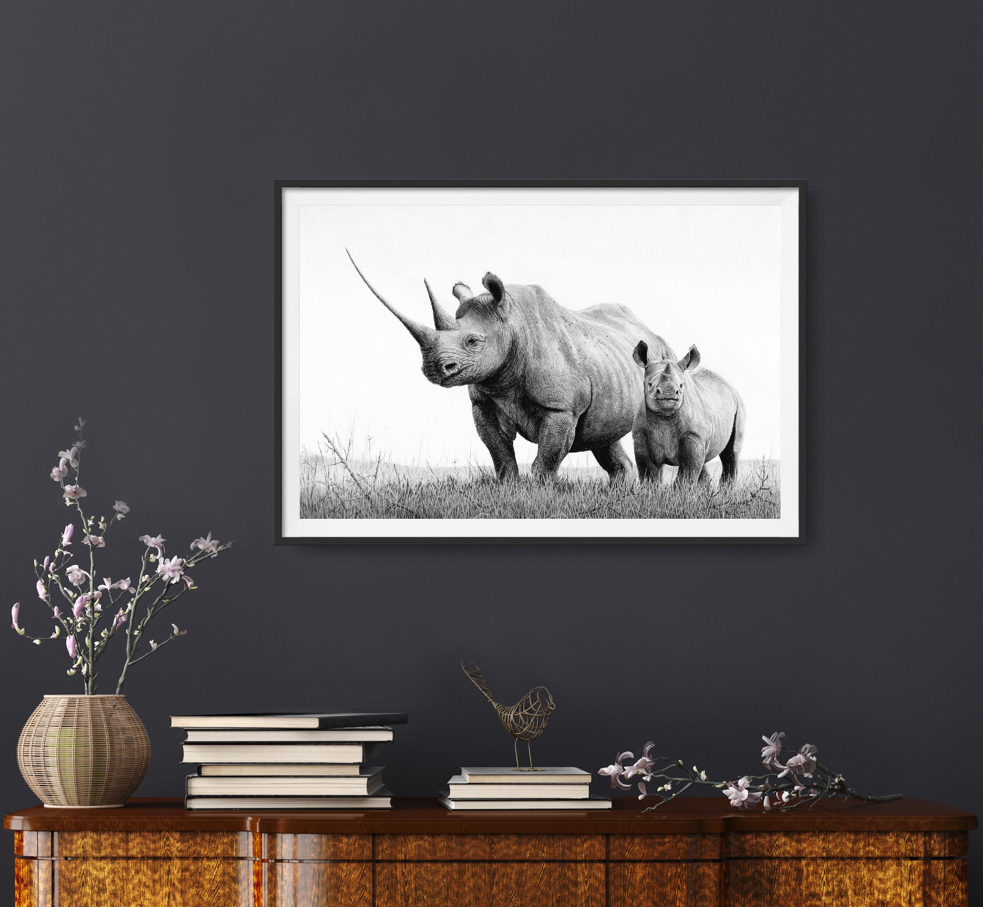 Waiwai and Delia - Signed Limited Edition Print - Large