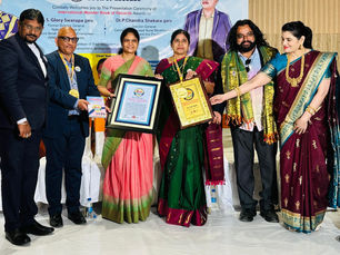 RECOGNITION OF OUTSTANDING CONTRIBUTION TO ENTREPRENEURSHIP AND MSME DEVELOPMENT