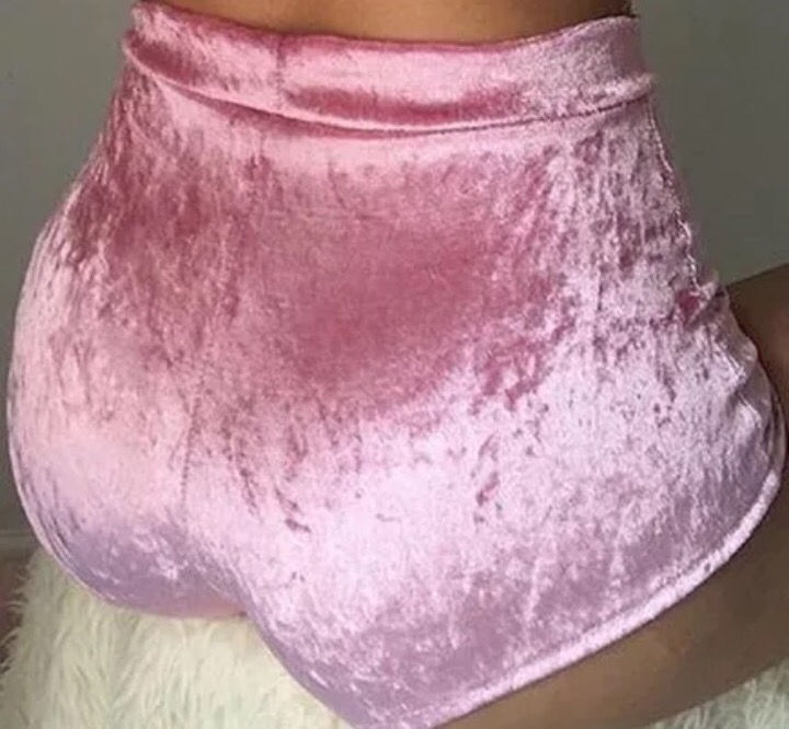Velvet shorts