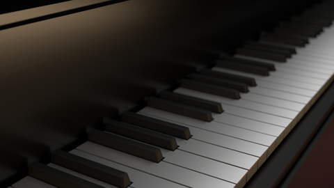3d animated piano by LaBa Animation Studios
