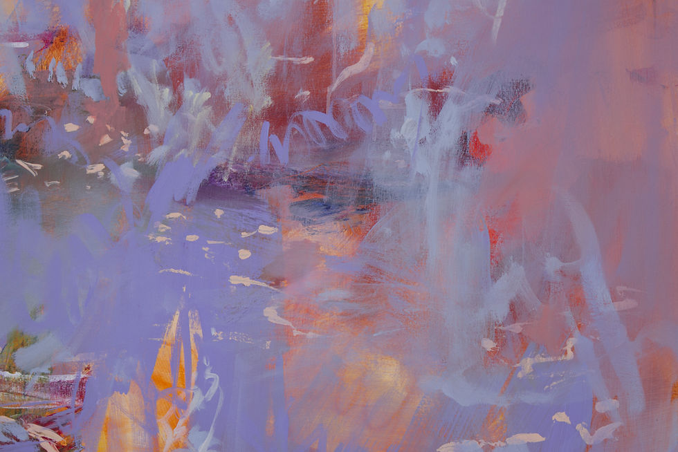 Thumbnail: I miss getting caught in the rain | 100 x 100 cm