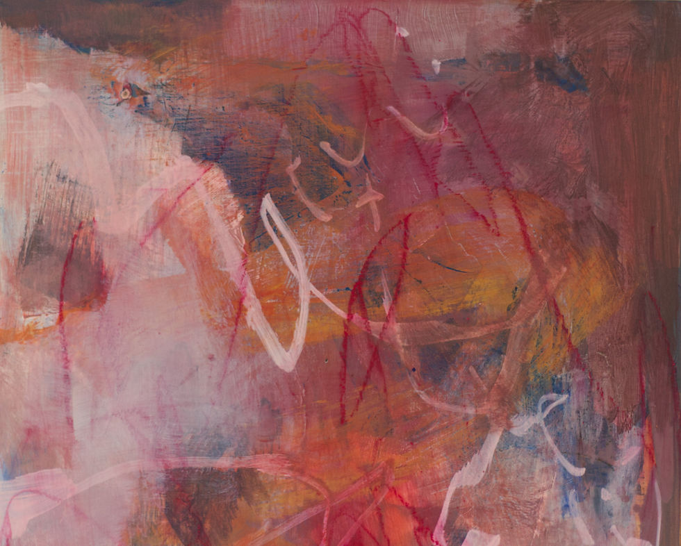 Thumbnail: Thunderstorms | 30 x 40 cm | Acrylic and mixed media