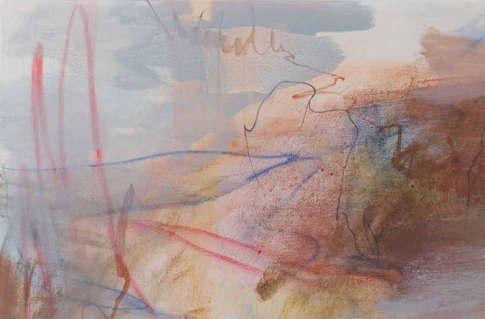 Thumbnail: Skies Open | 100 x 100 cm | Acrylic and mixed media