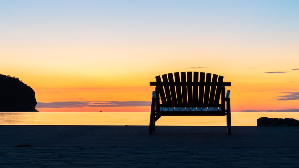 Sunset Bench
