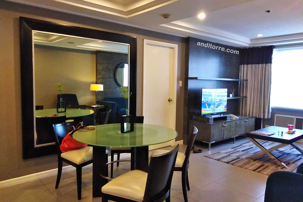 Living Room of Astoria Plaza Hotel in Ortigas, Pasig City | A Lifestyle Blog by Andi | Philippines, Asia