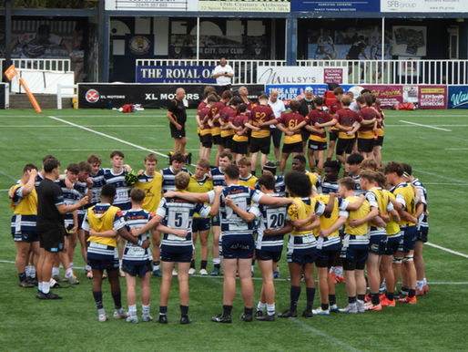 Coventry Rugby U17s v Ampthill - some pre- and post-match photos