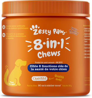 Multivitamins vs. Zesty Paws 8 in 1 Supplements