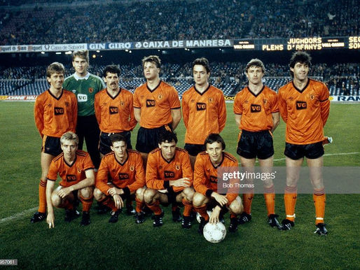 RetroWednesdays - Dundee United Football Club at the 1986–87 UEFA Cup.
