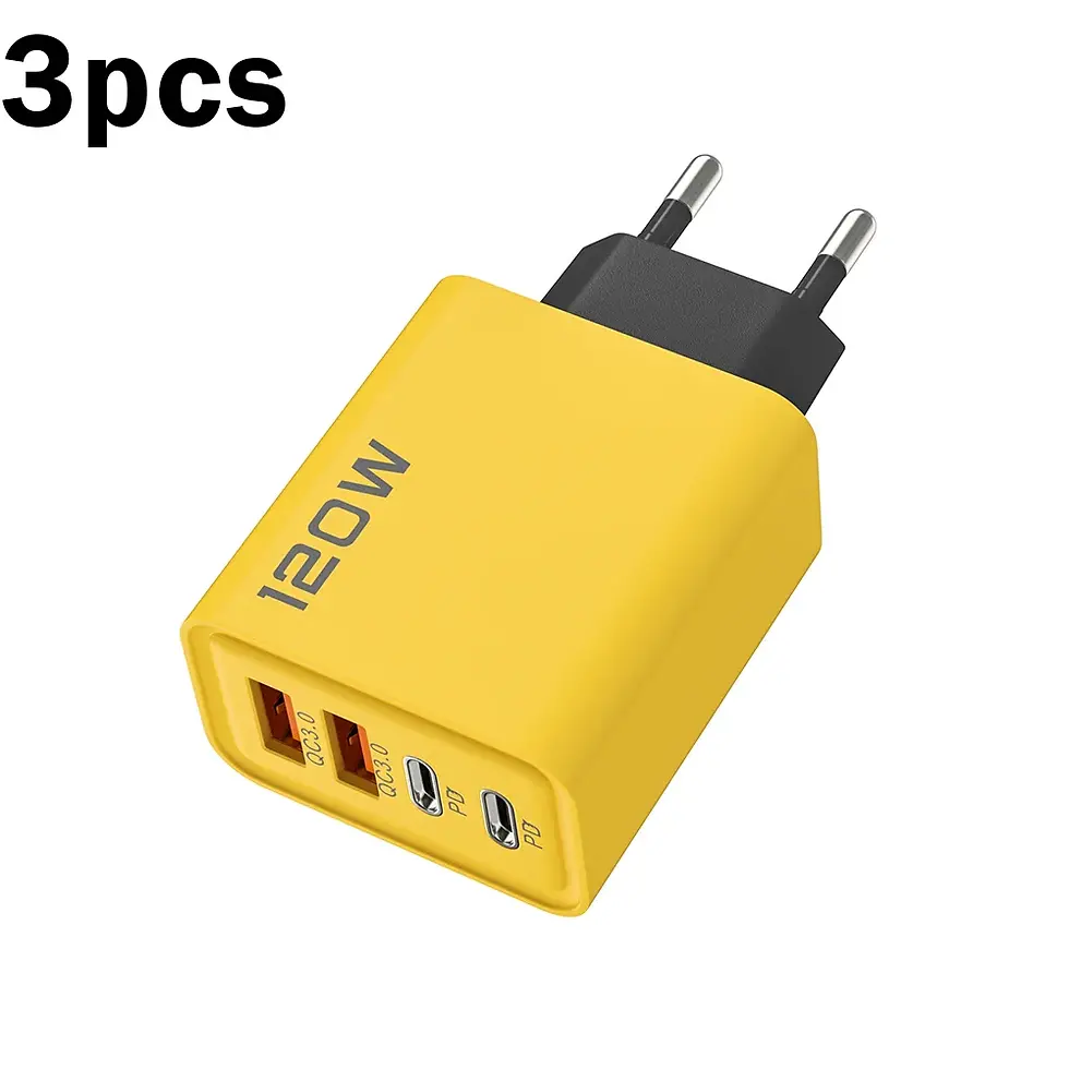 Thumbnail: Fast Charger Type C Quick Charge 3.0 USB Charger Adapter