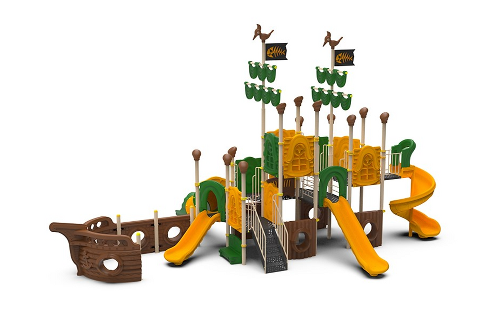 Metall-Spielplatz Schiff-Serie