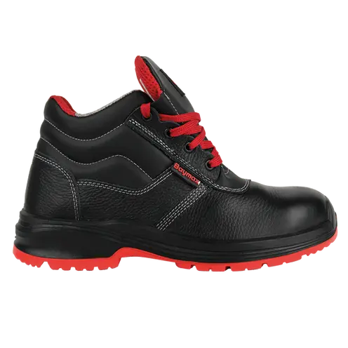 Küçük resim: Lederstiefel mit Stahlkappe BX-03