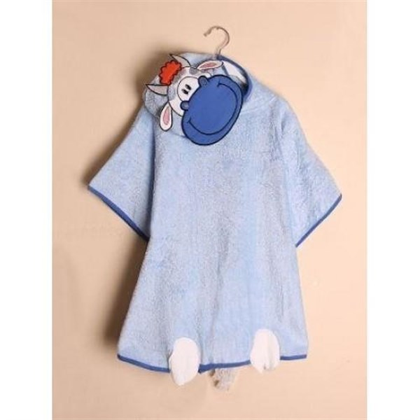 Kinder Poncho mit Kuh