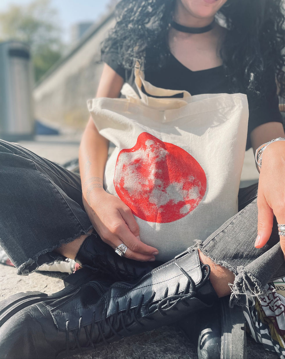 Miniaturbild: Shopper Bag "Bloodmoon"