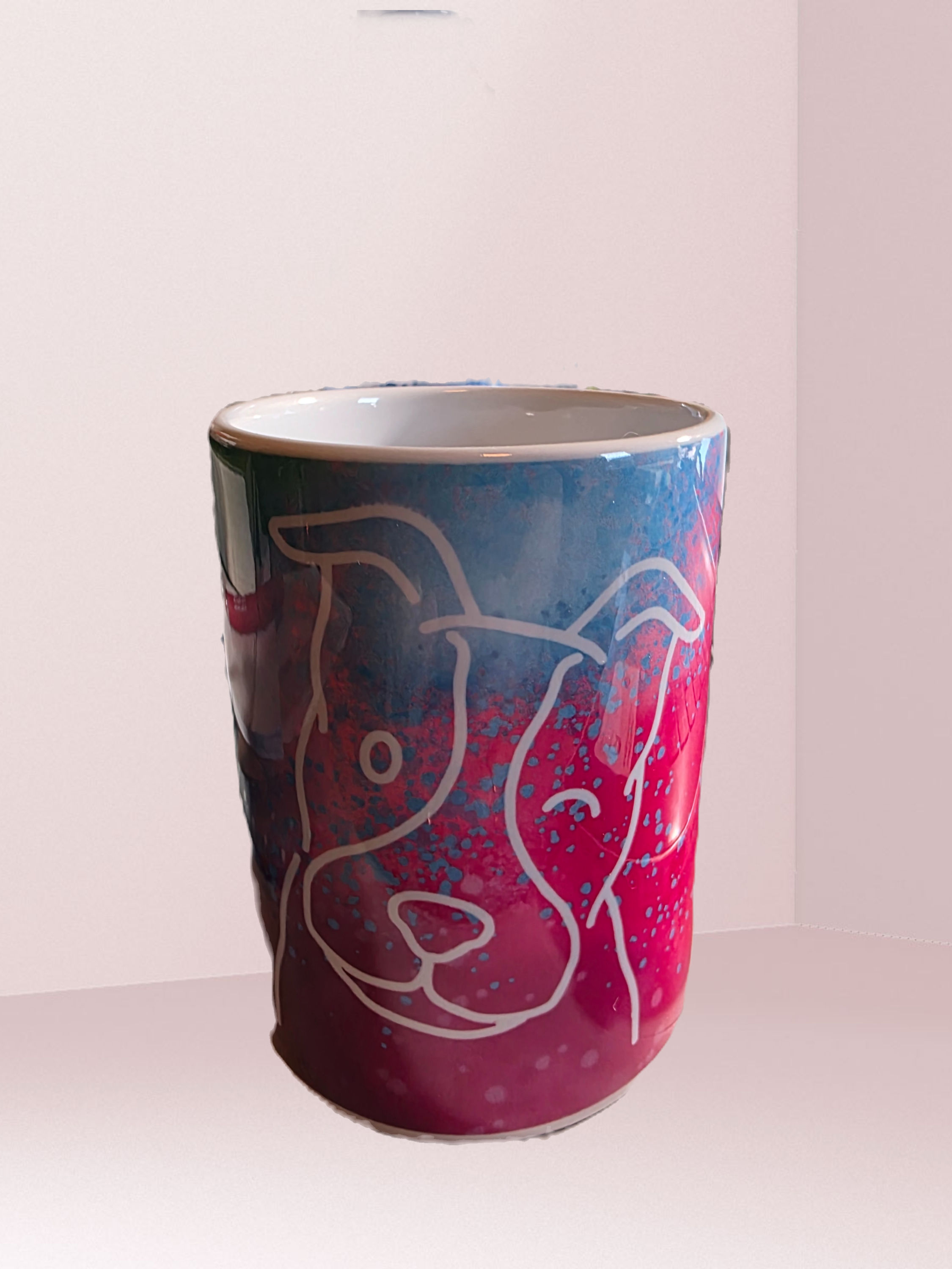 Smiling Pittie 15 oz Mug