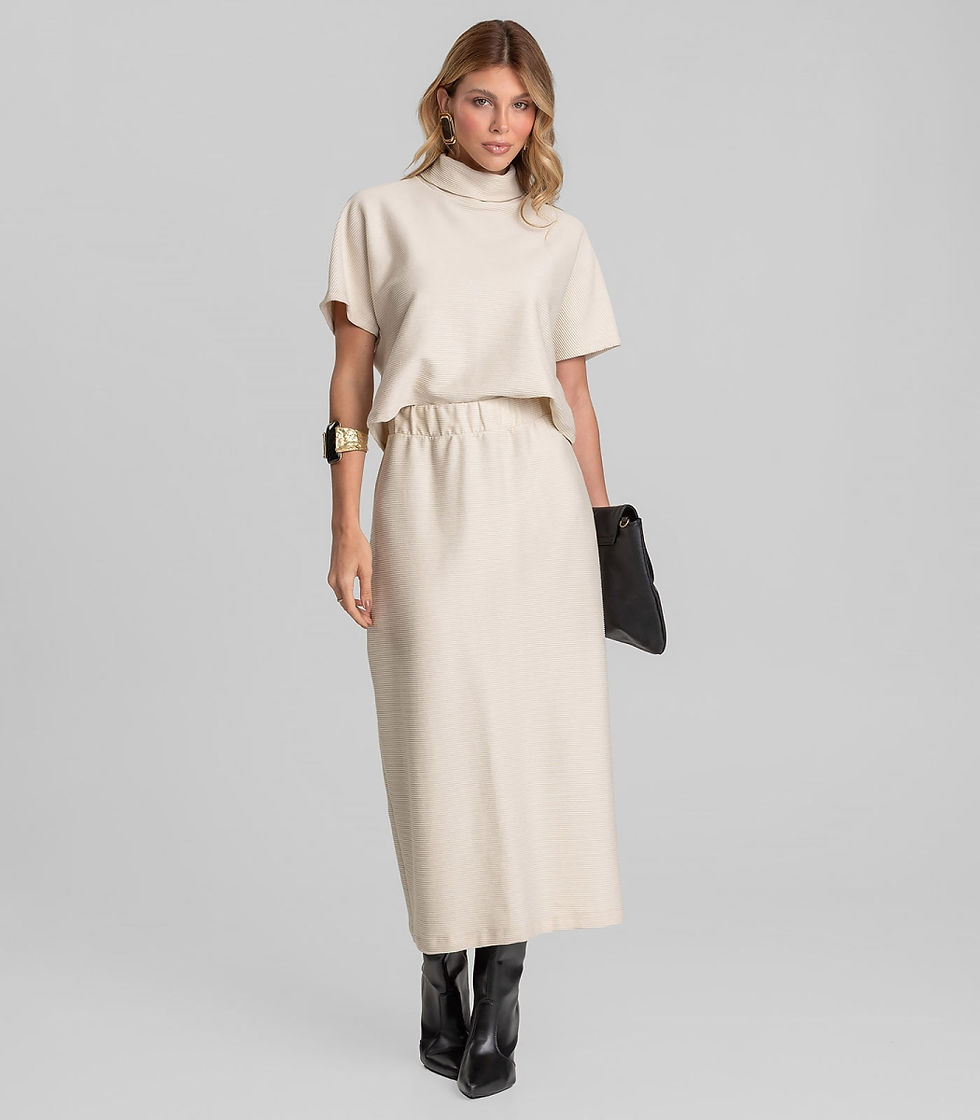 Miniatura: Blusa Feminina Dianna Bege