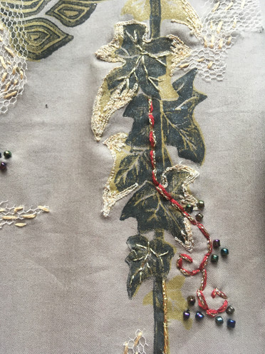 Embroidery detail