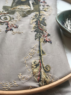 Embroidery detail