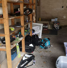 Before and After Garage Cleaning and Organizing