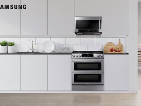 Elegante y funcional, así es la nueva cocina Slide-in FlexDuo™ de Samsung