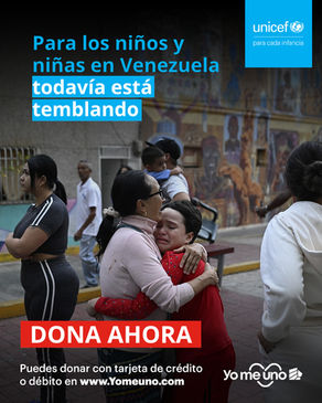 BAC activa su plataforma Yo Me Uno junto a UNICEF para apoyar la respuesta humanitaria en Venezuela