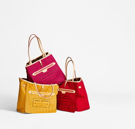 Louis Vuitton revela la Neverfull Inside Out, un giro reversible de un bolso icónico