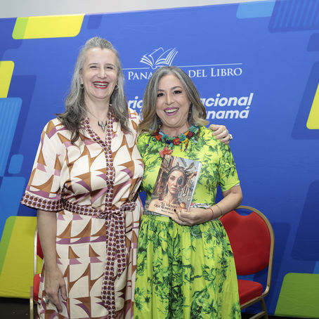 Maricel Méndez presenta "El viento que rompe la piel", su primera novela, en la Feria del Libro de Panamá