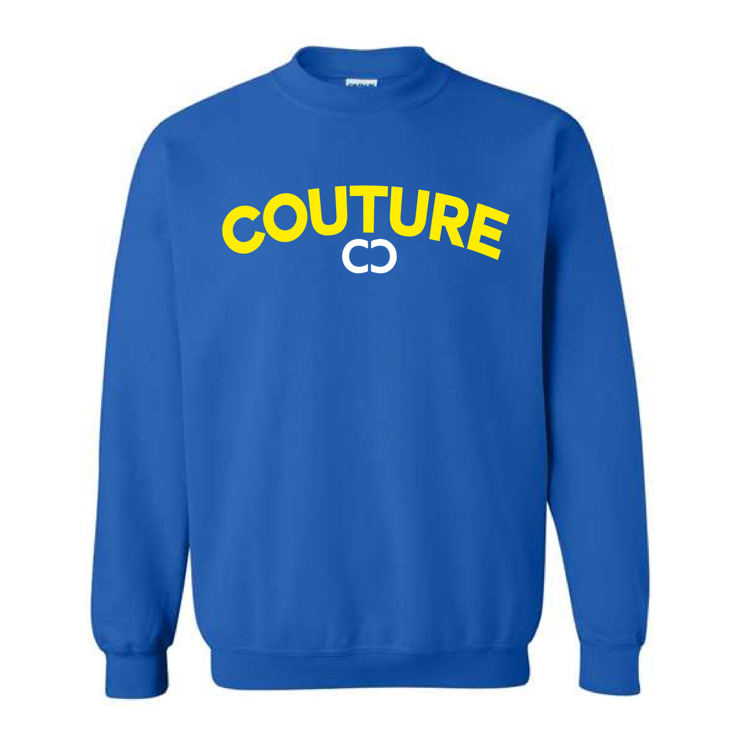 Couture Cares Crewneck Sweatshirt -Royal Blue