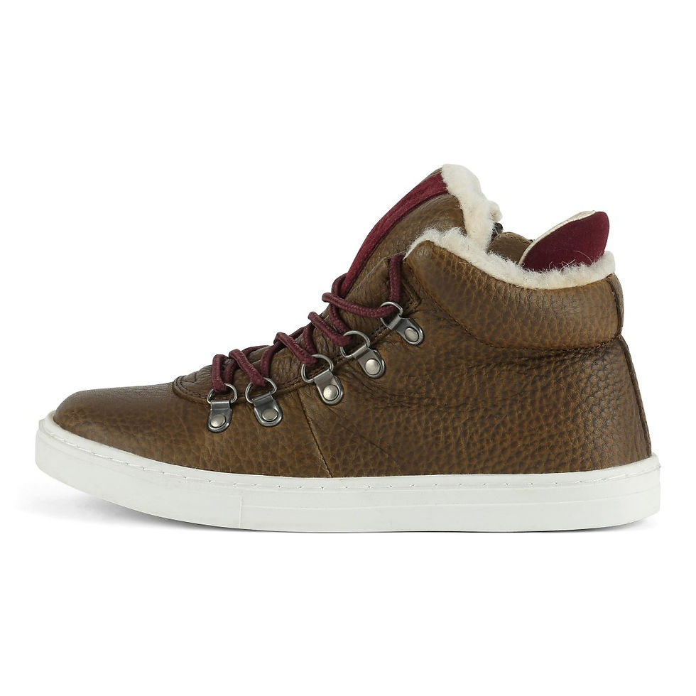 20112 Hike Sneak Khaki-Wine