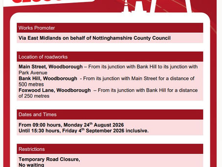Road Closure