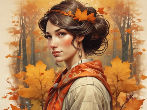 autumn season woman of God