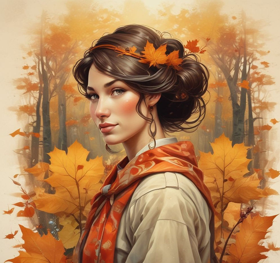 autumn season woman of God