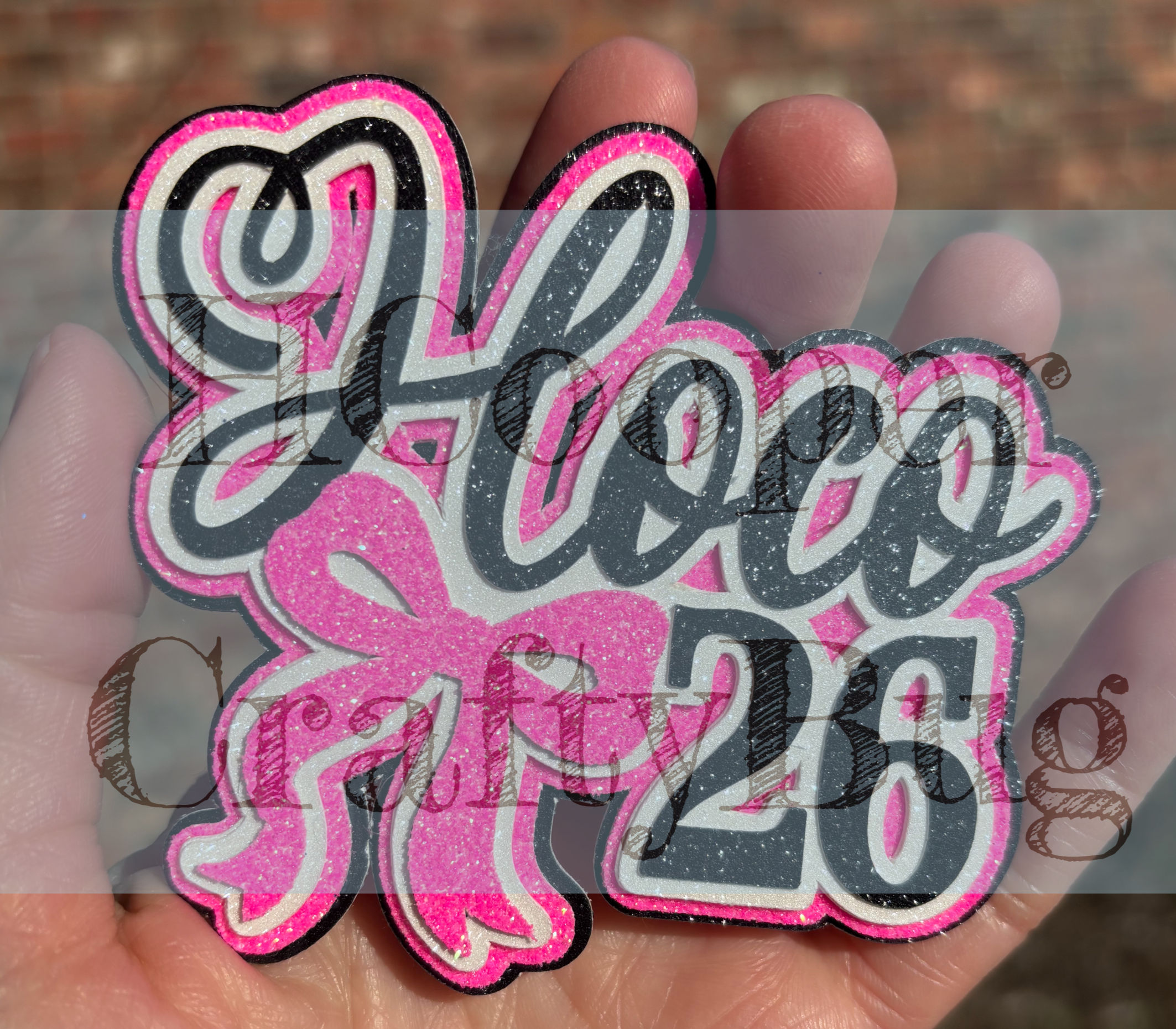 Hoco 26 custom cutout; Homecoming 2026